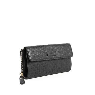 Gucci Guccissima leather wallet with zip 449364 BMJ1G 1000 thumbnail 3